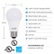 Feit Electric Feit A19 E26 (Medium) LED Bulb Daylight 60 Watt Equivalence 4 pk OM60DM/950CA/4 - alternate 4